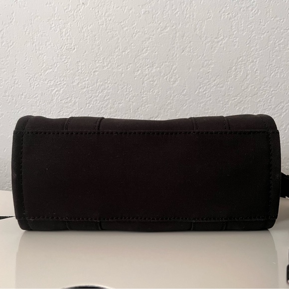 Marc Jacobs The Canvas Small Tote Bag Black Crossbody Bag Authentic - Picture 13 of 15